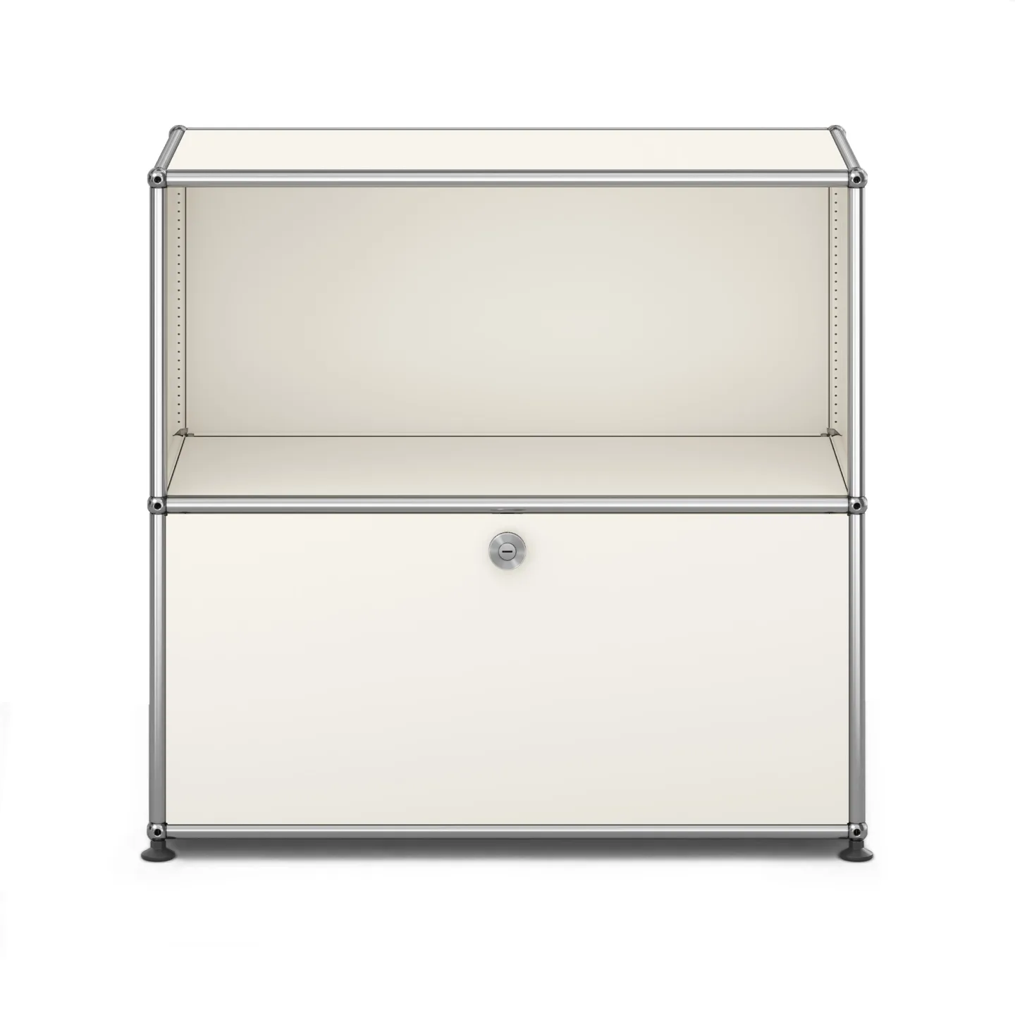 USM - USM Haller M62 24 Pure White - Skänkar och sideboards - Fritz Haller & Paul Schärer - Vit - Metall