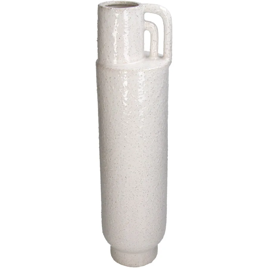 Vase Myko Weiss Steingut 50.5 cm