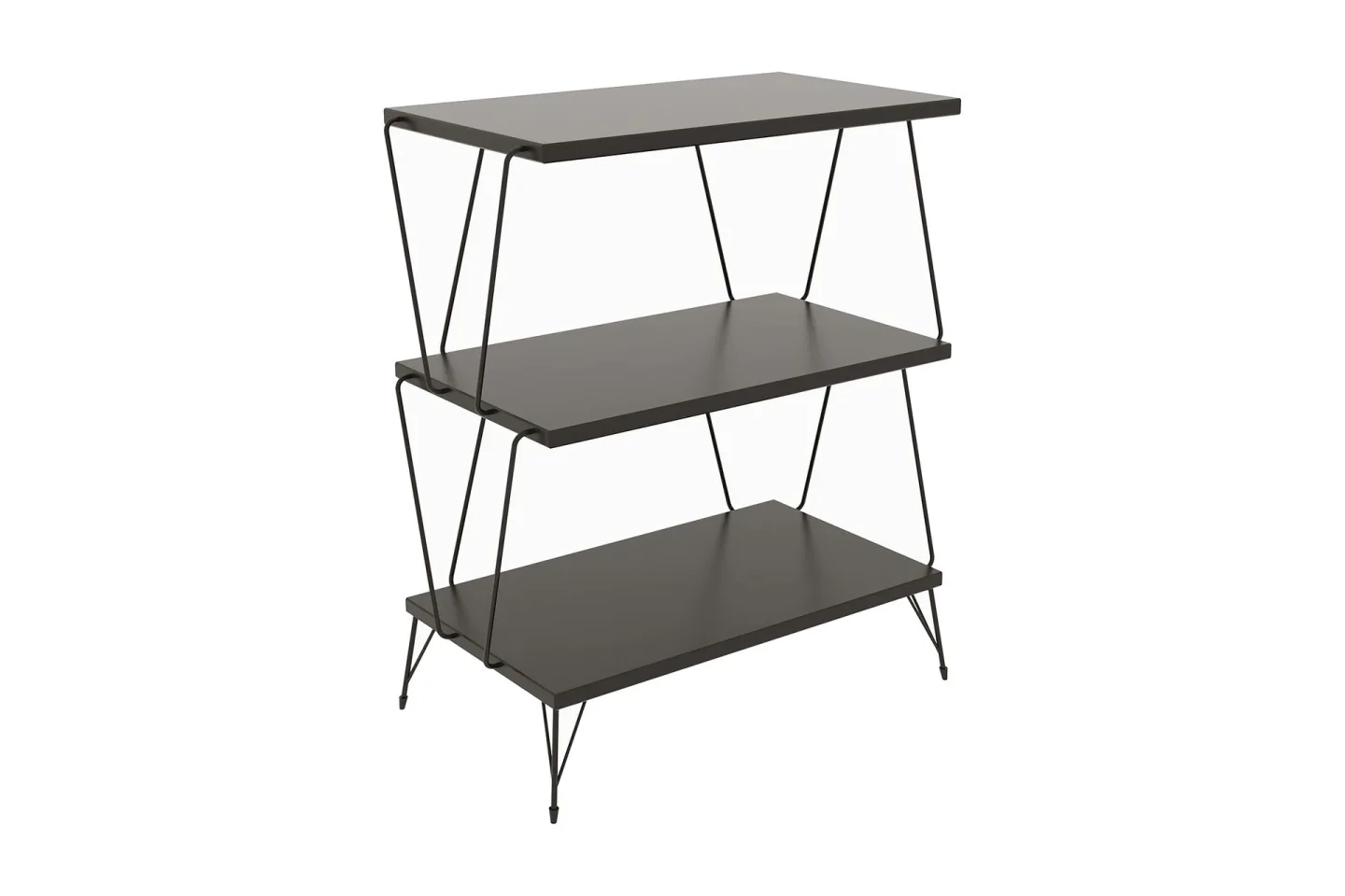 Sidobord Igazz 48 cm - Antracit/Svart