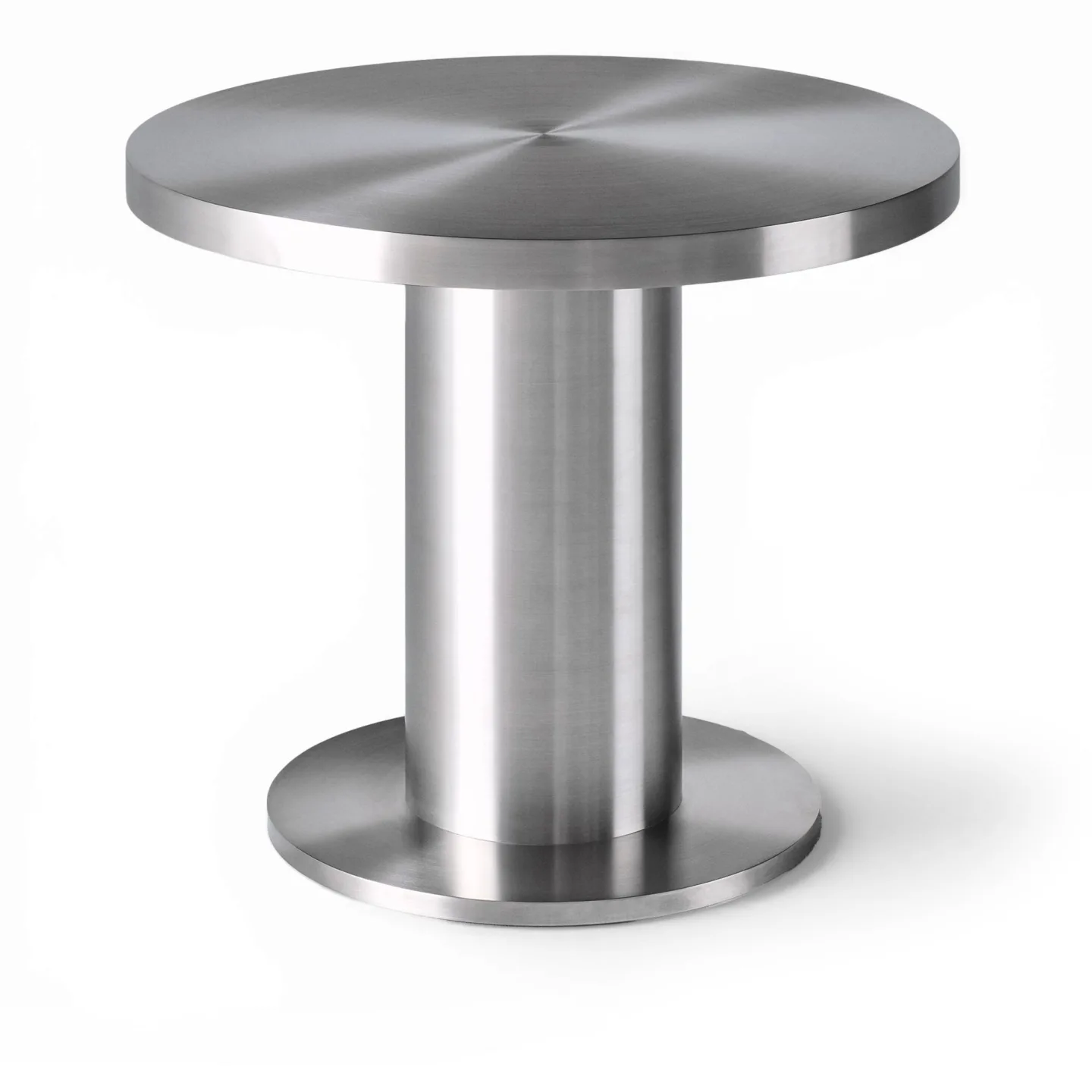 Dusty Deco - Cufflink Dining Table Steel 120 - Matbord - Edin & Lina Kjellvertz - Silver - Metall