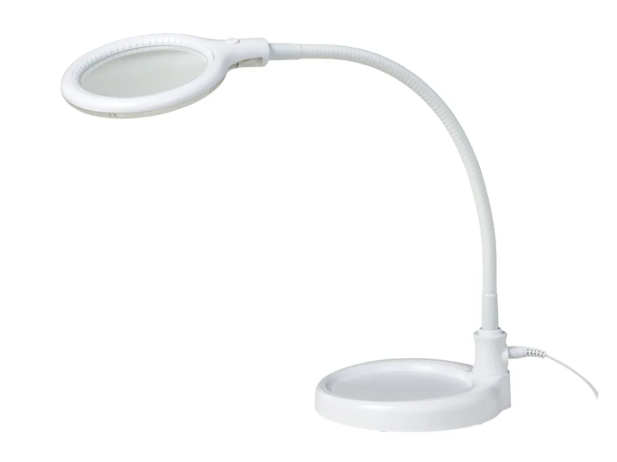 Armaturhantverk - Moholm 40cm - Skrivbordslampa - Vit
