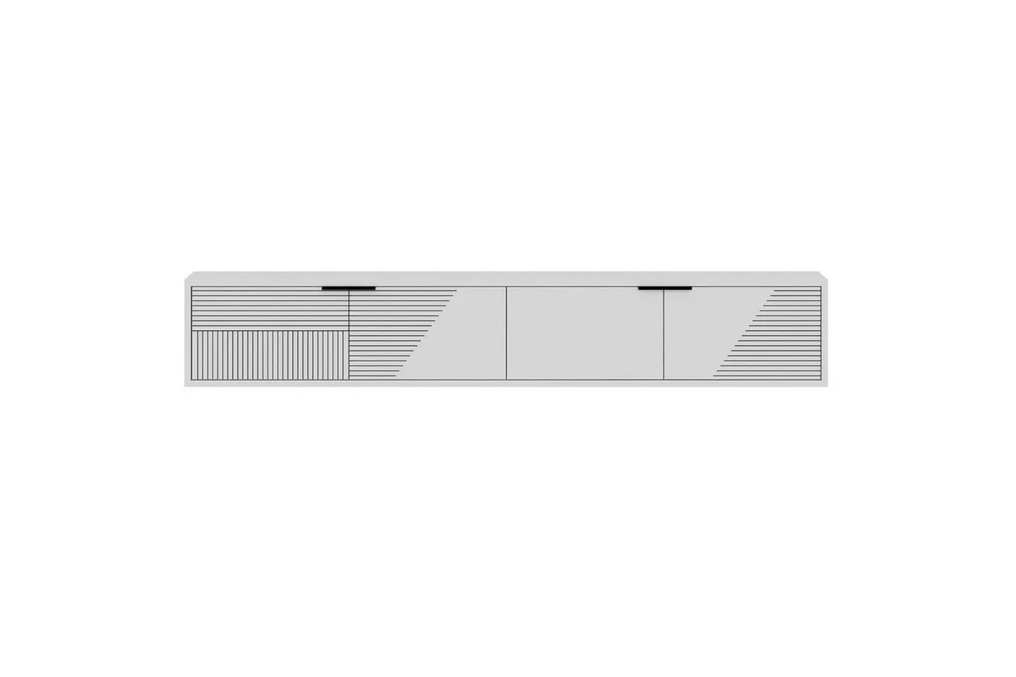 Kulwant Tv-bänk 180 cm - Vit