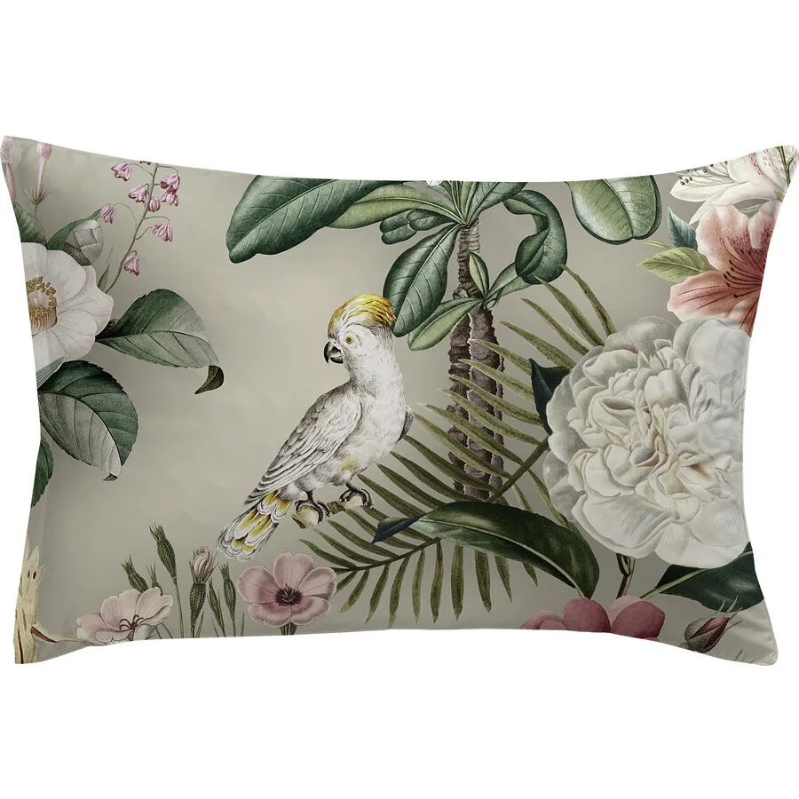 Kissenbezug Botanical Mehrfarbig Baumwolle 65 cm 65 cm - Farbe: bunt