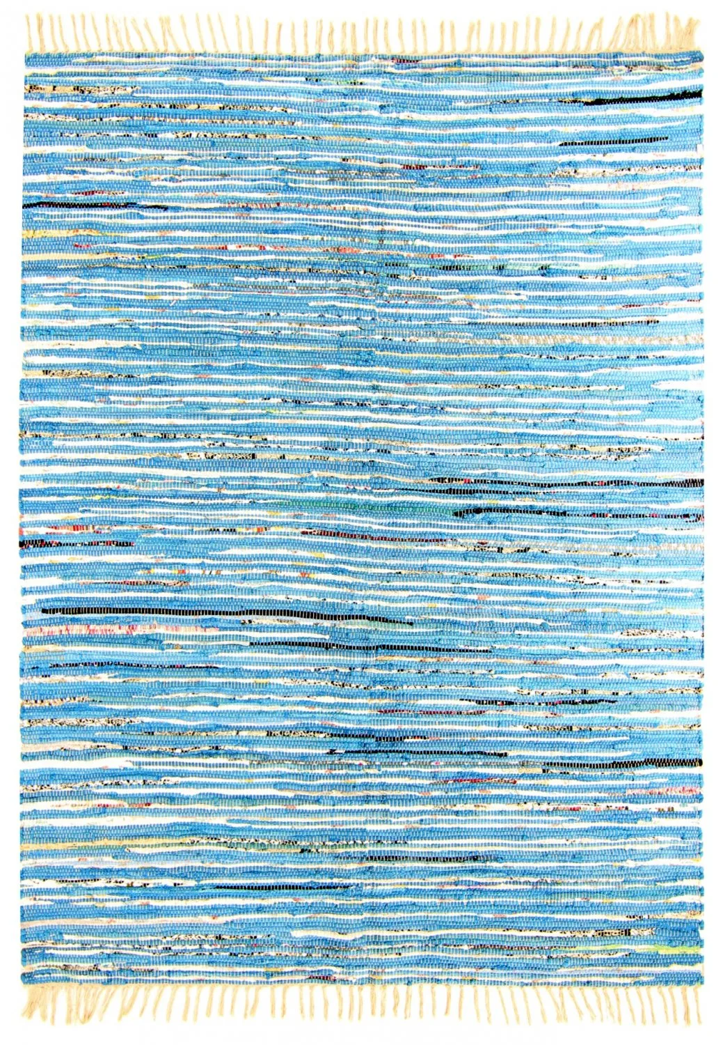 Filleryer - Delhi (blå) (Størrelse: 200 x 300 cm)