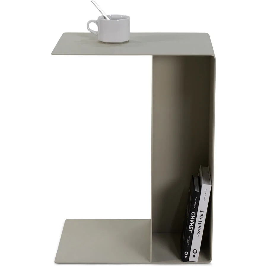 Spinder Design Beistelltisch Hesta Sand Stahl B 30 H 68 cm