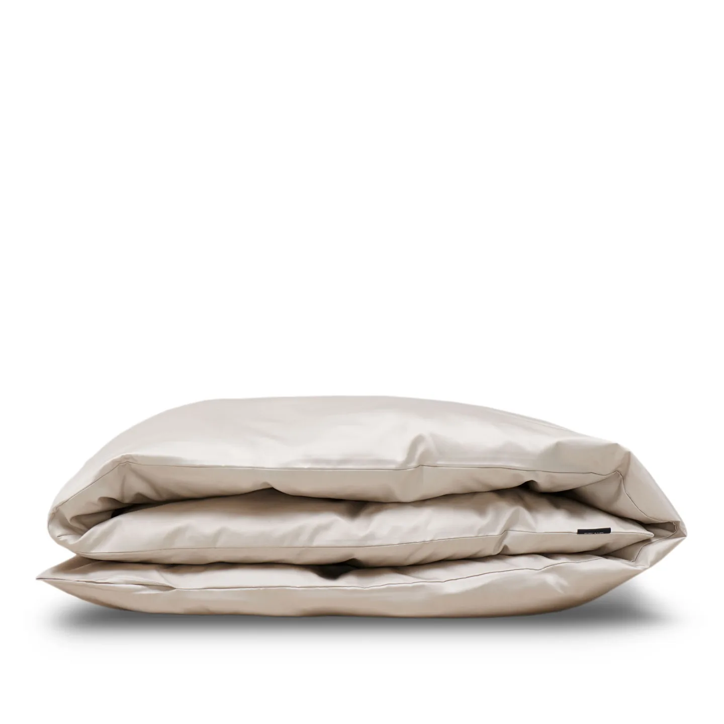 Ogland - Shade dubbel påslakan satin nordic greige 220x220 cm - Påslakan - Bomull