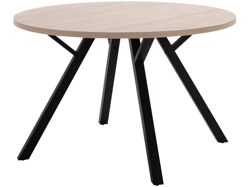 MARCKERIC Tisch BENJI 120x120x77cm eiche
