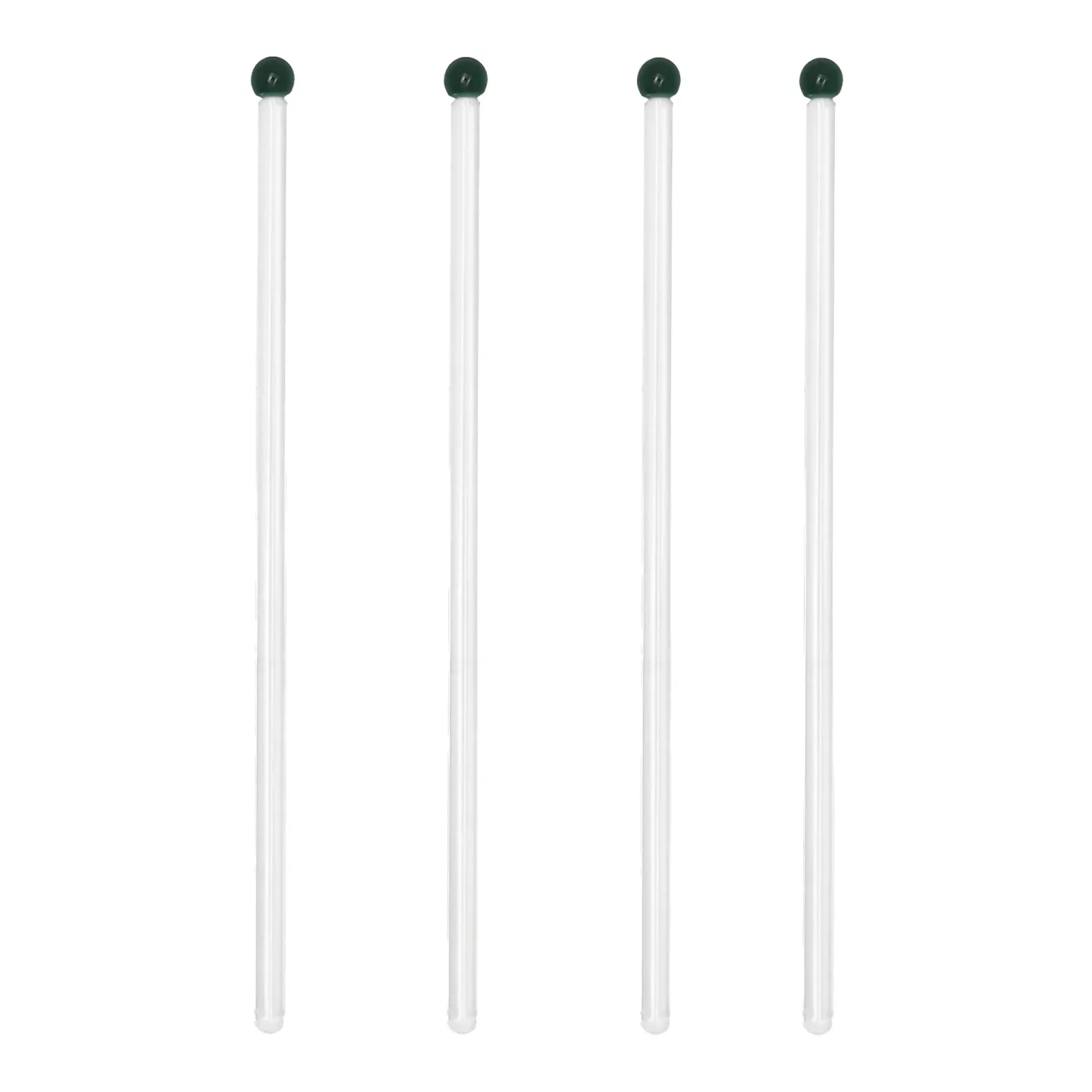 Scandi Living Pure Trinkhalme 4er-Pack Grün