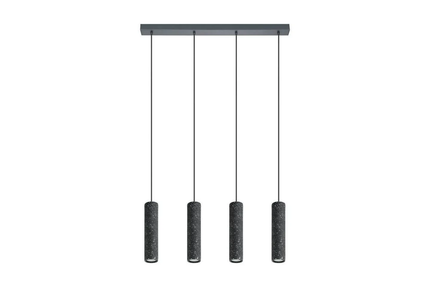 Takpendel Eglo Mentalona Antracit Terrazzo med 4 Lampor -