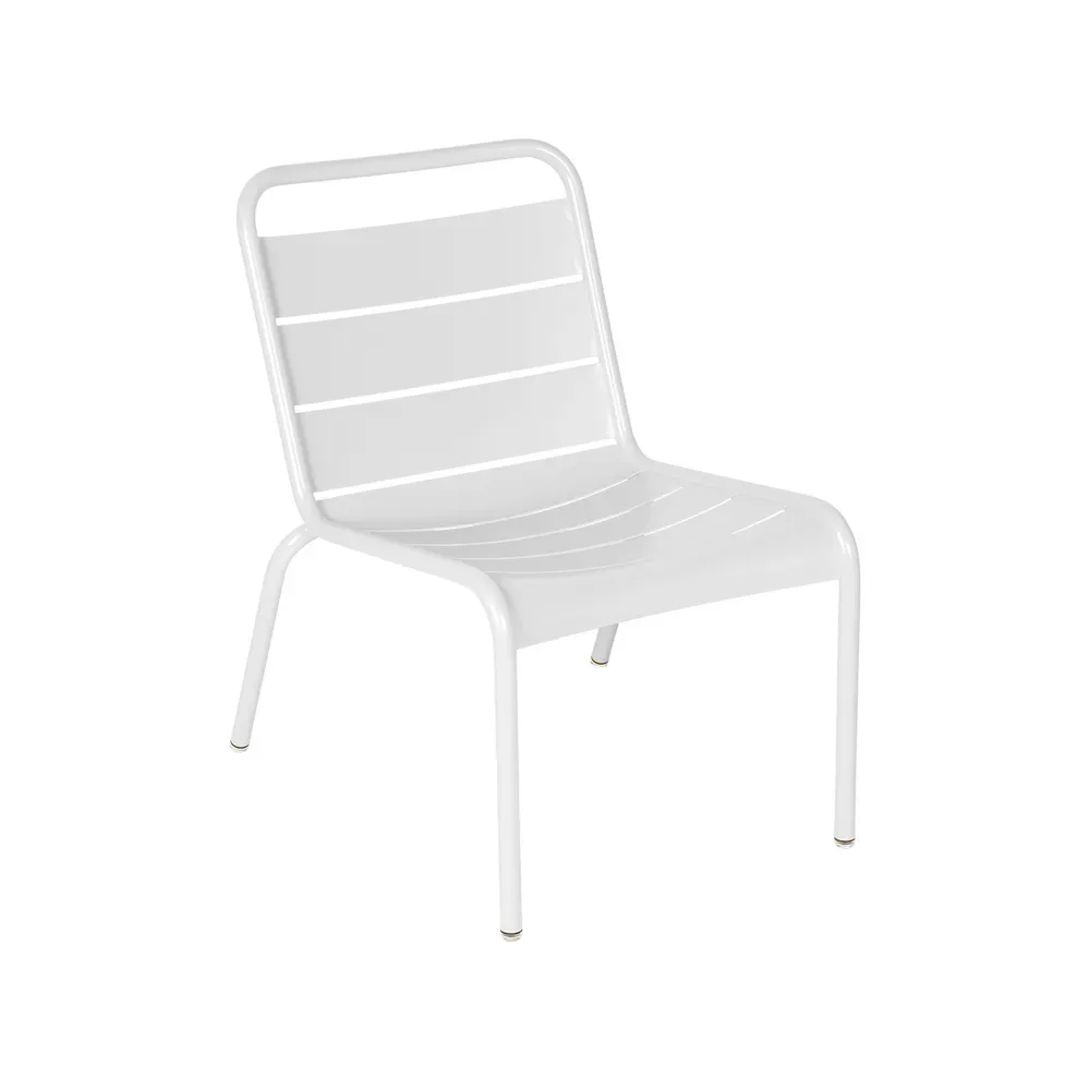 Fermob Luxembourg loungestol Cotton white (vit)
