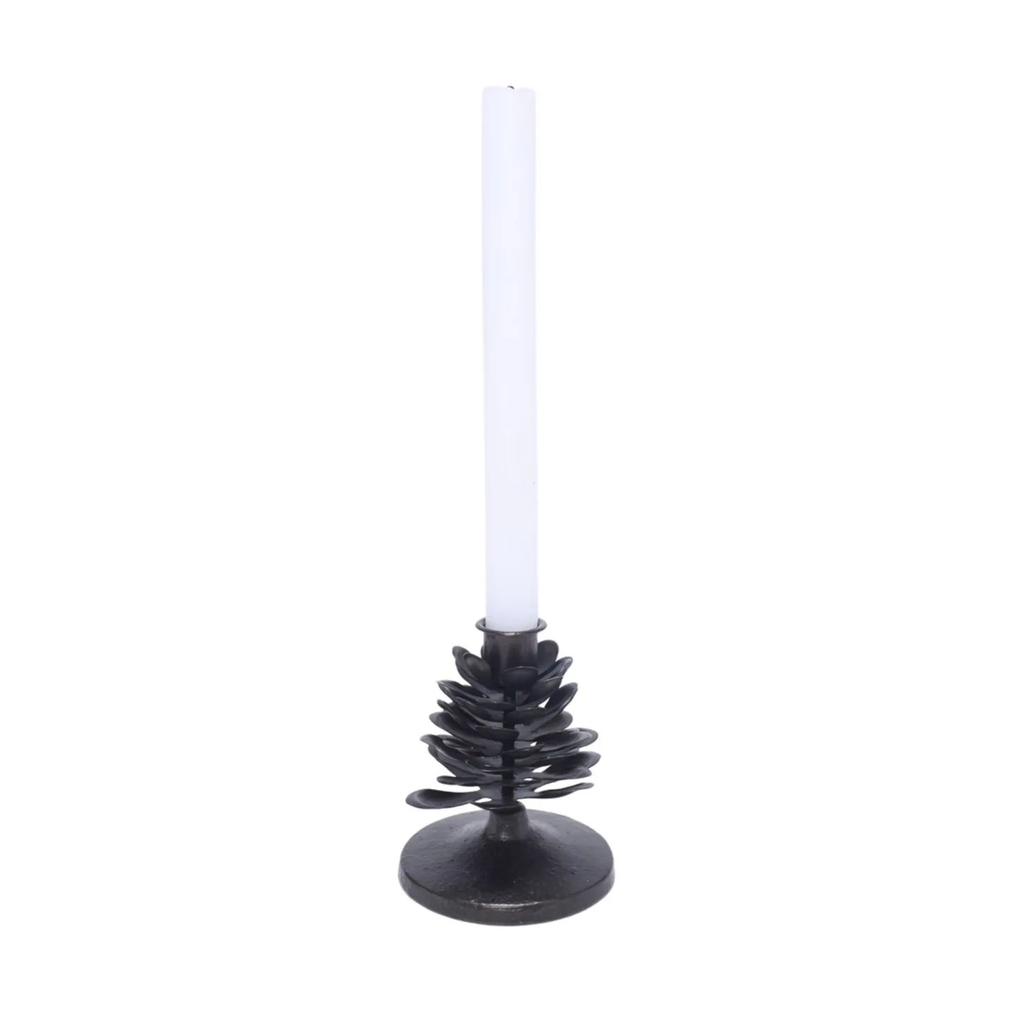 Decofinder Kerzenständer Tannenzapfen, Bronze | Schubiger Möbel
