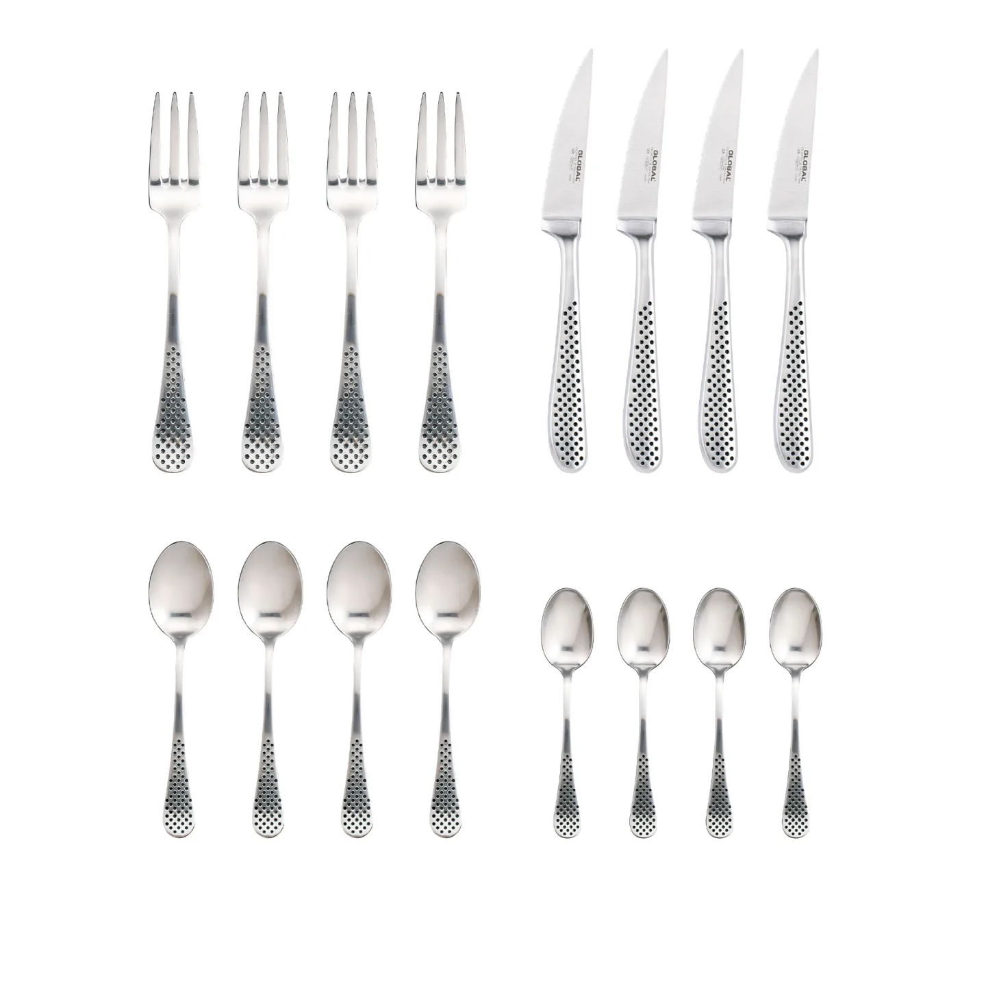 Global - Bestickset 16-del GTF-4001, GT-002, 003, 007 - Bestickset - Metall