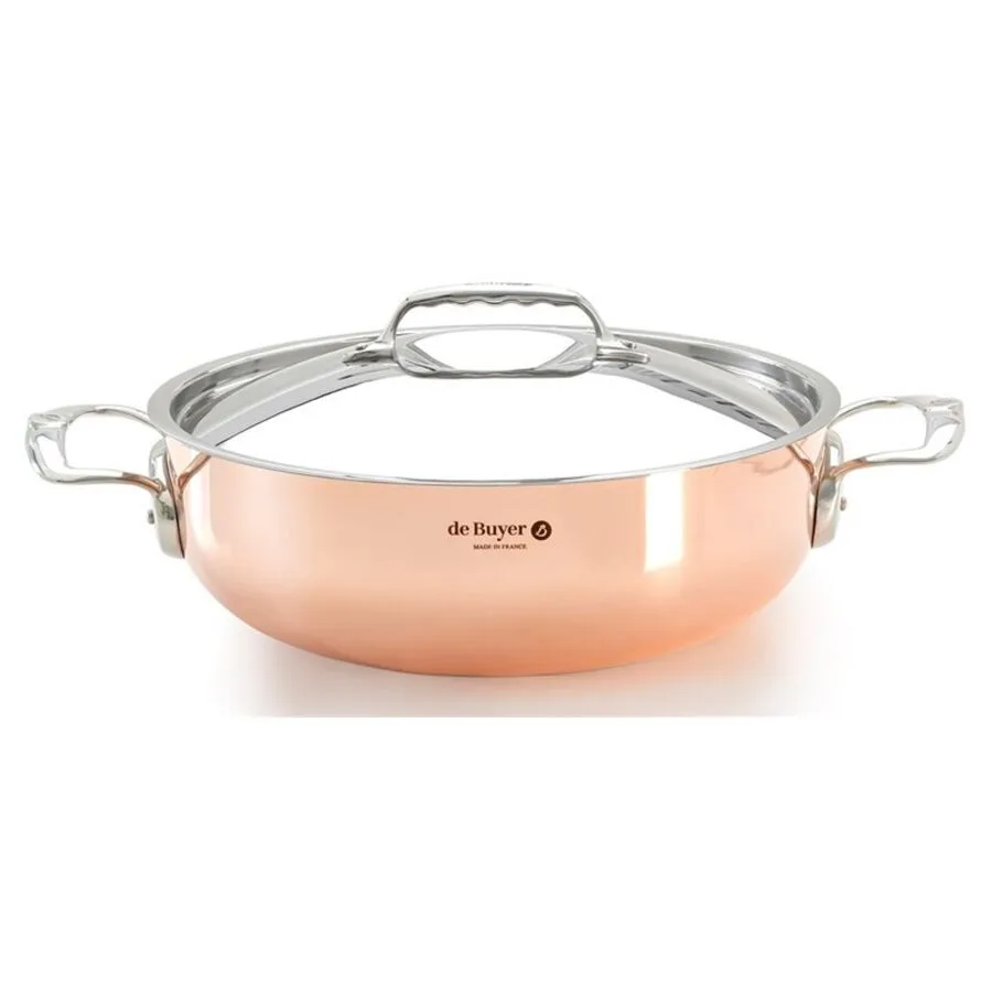 De Buyer Kochtopf Prima Matera Edelstahl Edelstahl D 28 cm