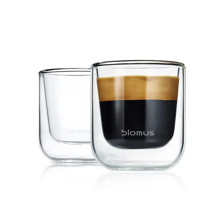 blomus Nero isolerande espressoglas 2-pack Klar