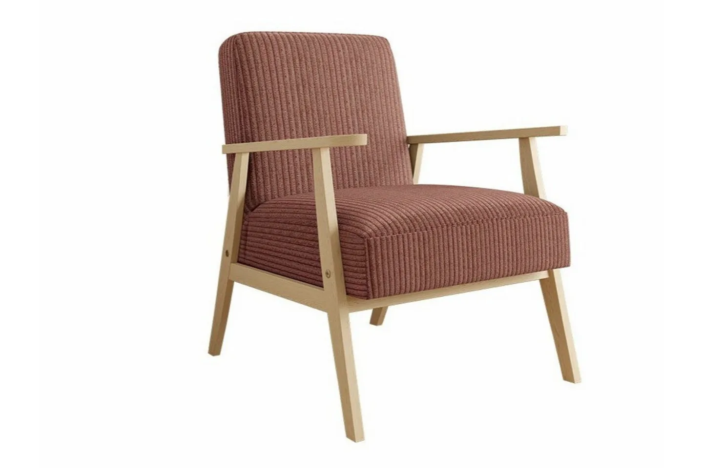 Knocklong Fåtölj Pink/Brown -