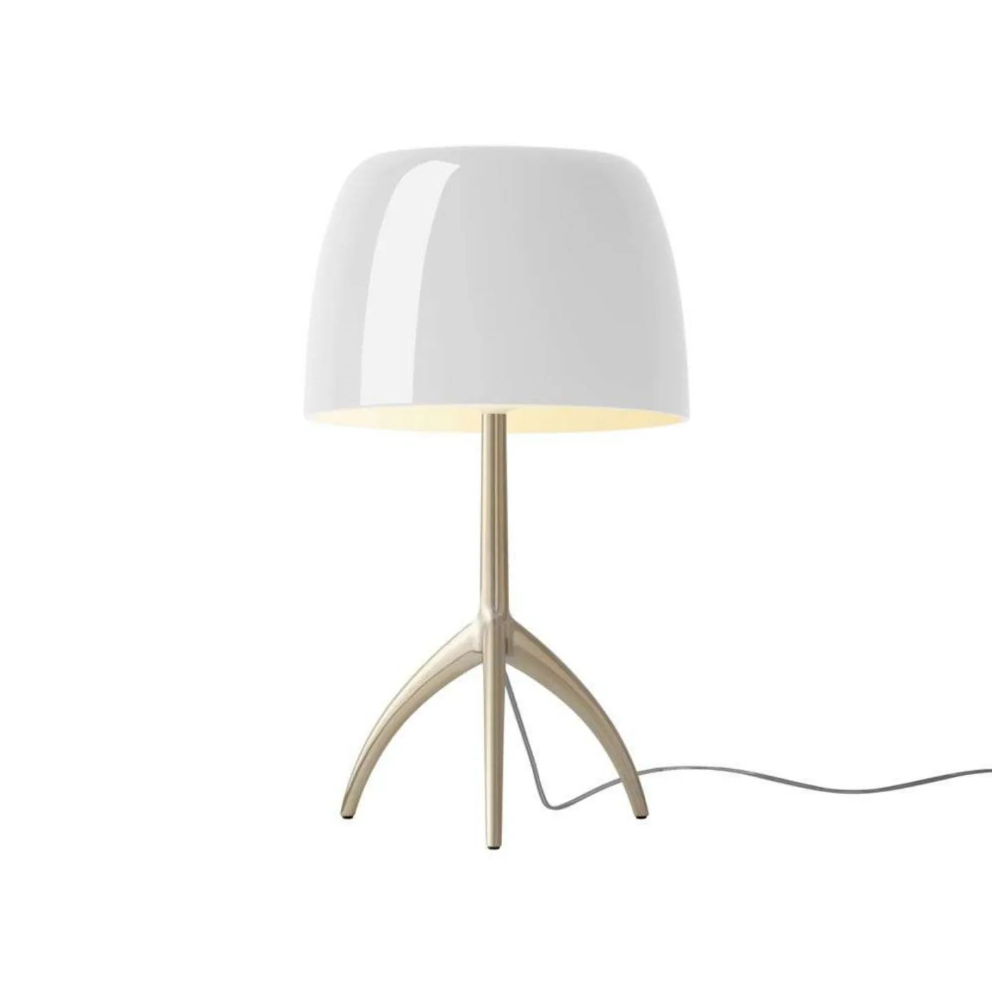 Lumiere Grande Bordslampa E27 Golden/Vit - Foscarini - Vardagsrum - Aluminium