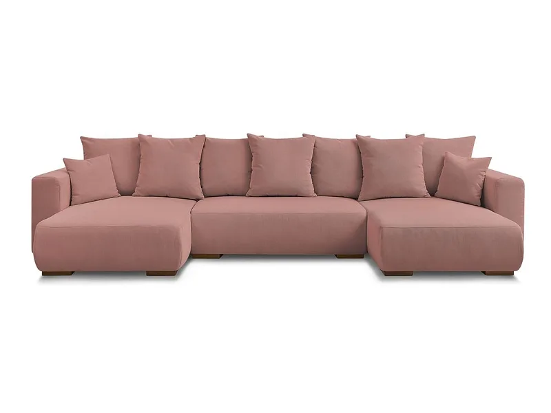 Wohnlandschaft BOBOCHIC SIDONIE Cord-Stoff rosa