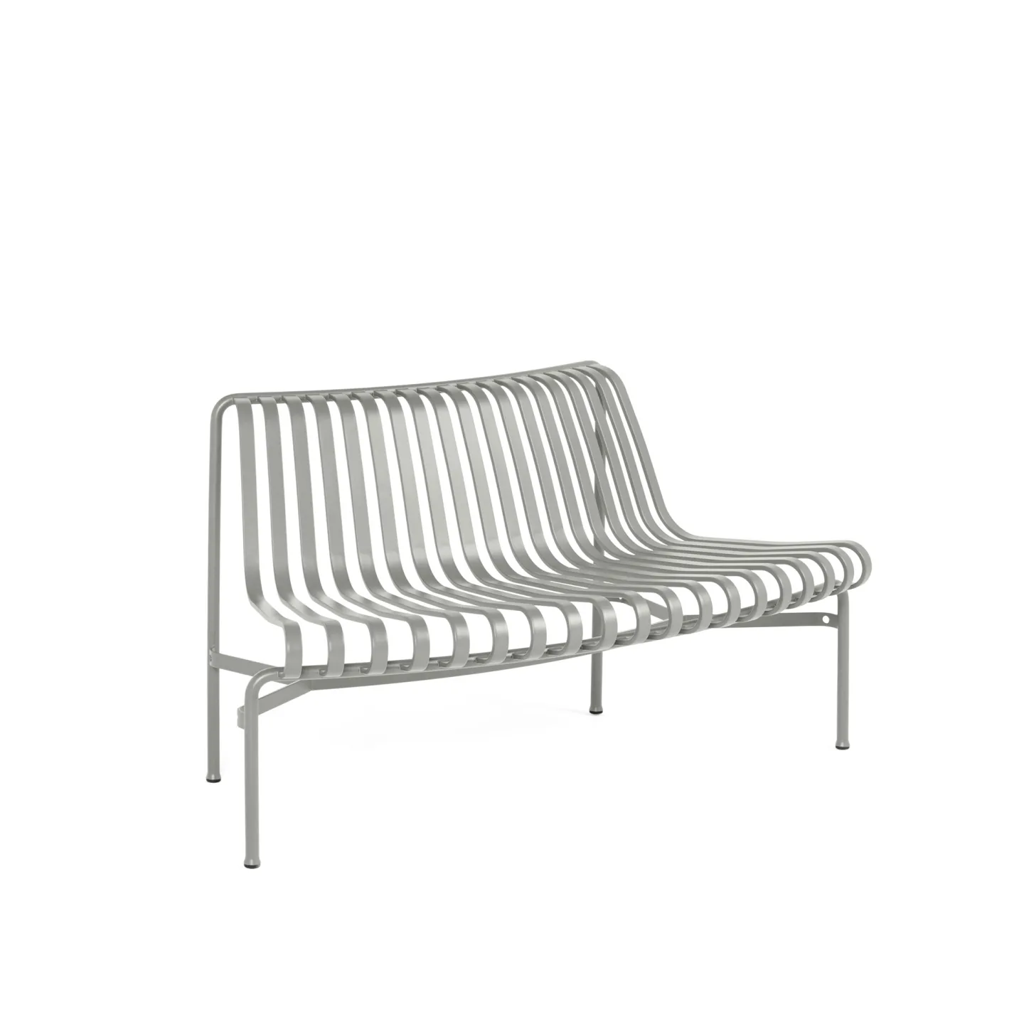 HAY - Palissade Park Dining Bench - Sky grey Out - Trädgårdsbänkar - Ronan & Erwan Bouroullec - Grå