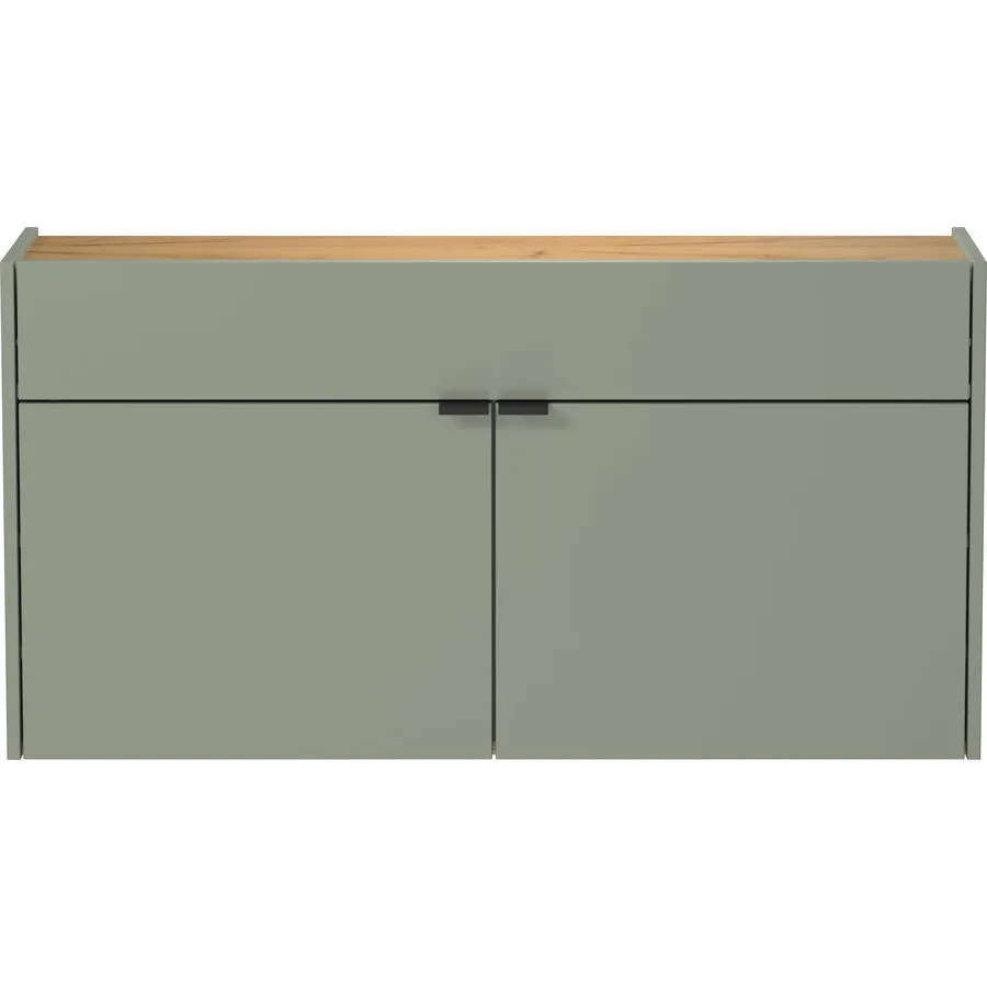 Schuhschrank Brano türkis Holzwerkstoff B 110 H 57 cm