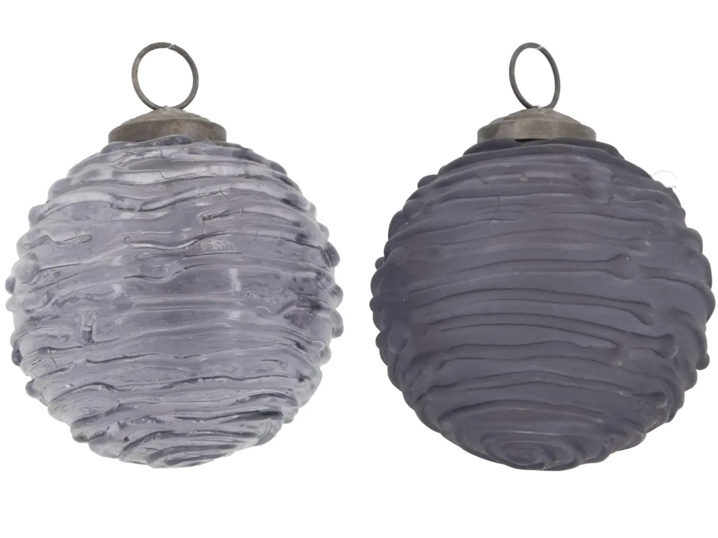 Decofinder Baumkugel Glas Grünblau D: 7 cm | Schubiger Möbel
