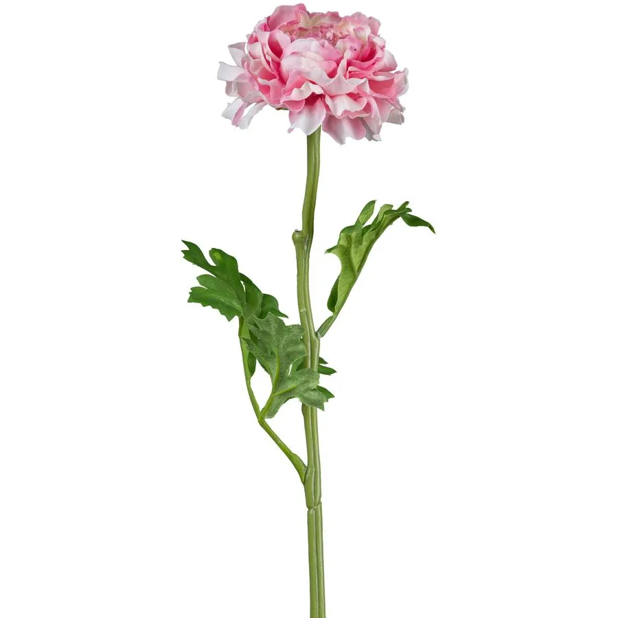 Kunstblume Natural Rosa Kunststoff 46 cm