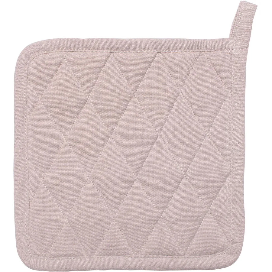 Topflappen Amalfi Beige Baumwolle 20 cm 20 cm