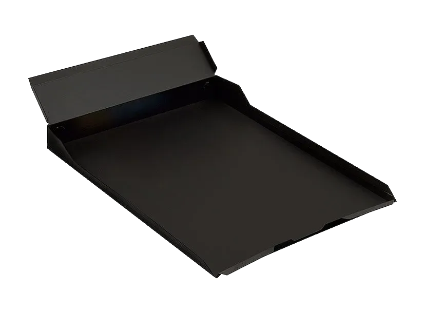 Bodenwanne Weinkühlschrank 15 cm Kunststoff, mQuvée WineCave 15, schwarz, Unterlage, leicht zu reinigen