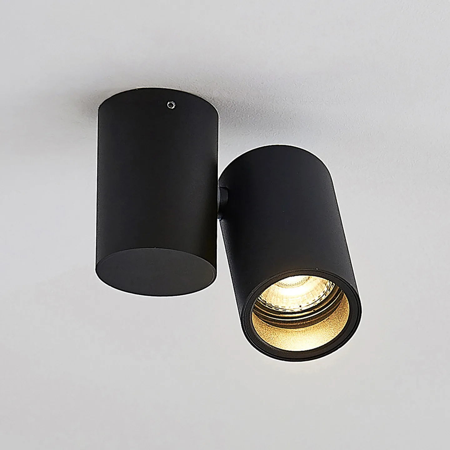 Gesina 1 Plafond Black - Arcchio - Vardagsrum - Modern - Metall - Med en ljuskälla
