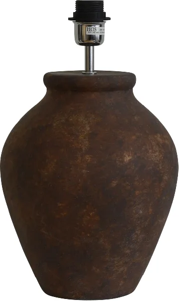 Hallbergs - Casagrande 40cm - Lampfot - Mörk terrakotta