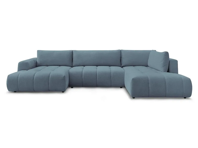 Wohnlandschaft BOBOCHIC FUJI Stoff hellblau