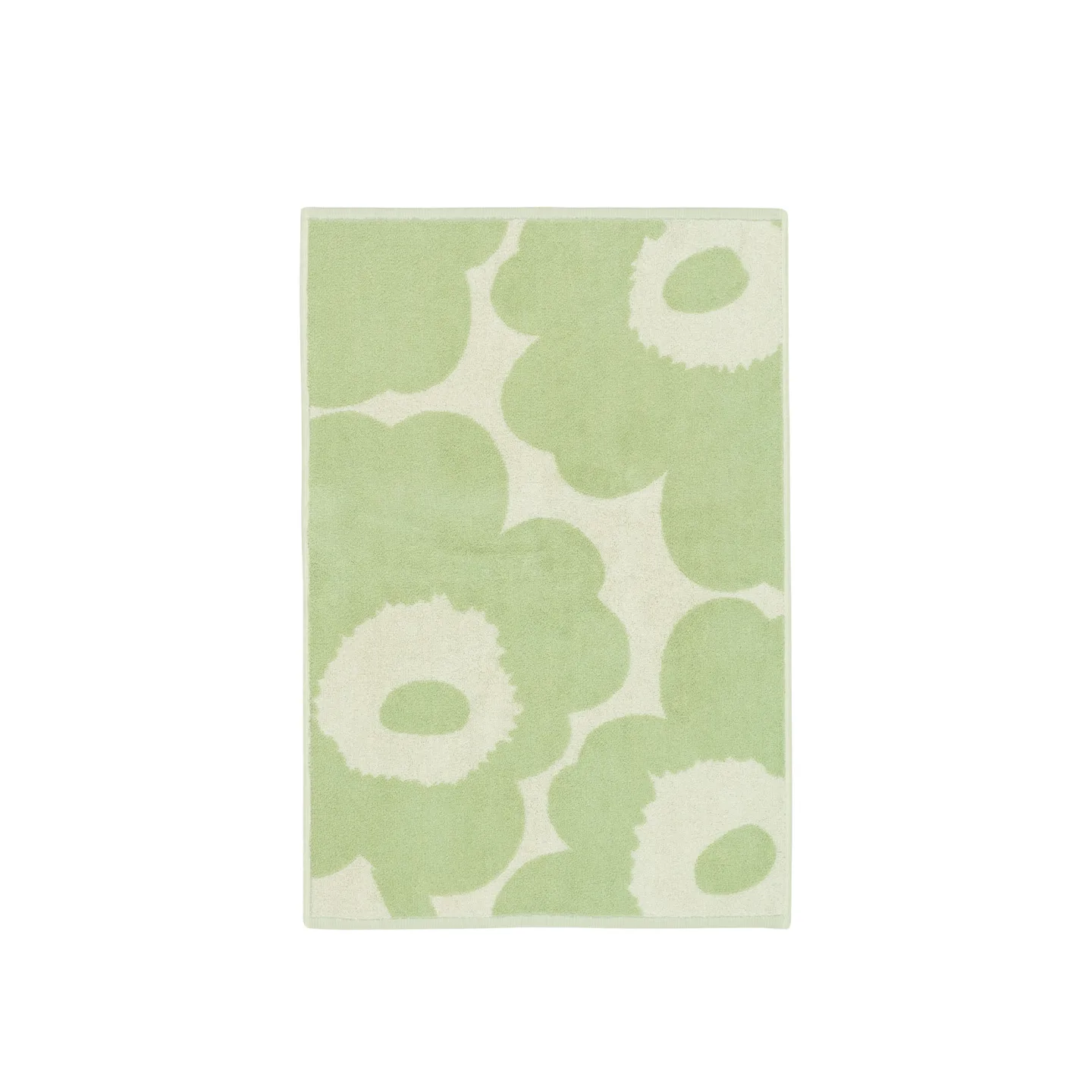 Marimekko - Unikko handhandduk 50x70 cm offwhite sage - Handdukar och badlakan - Maija Isola