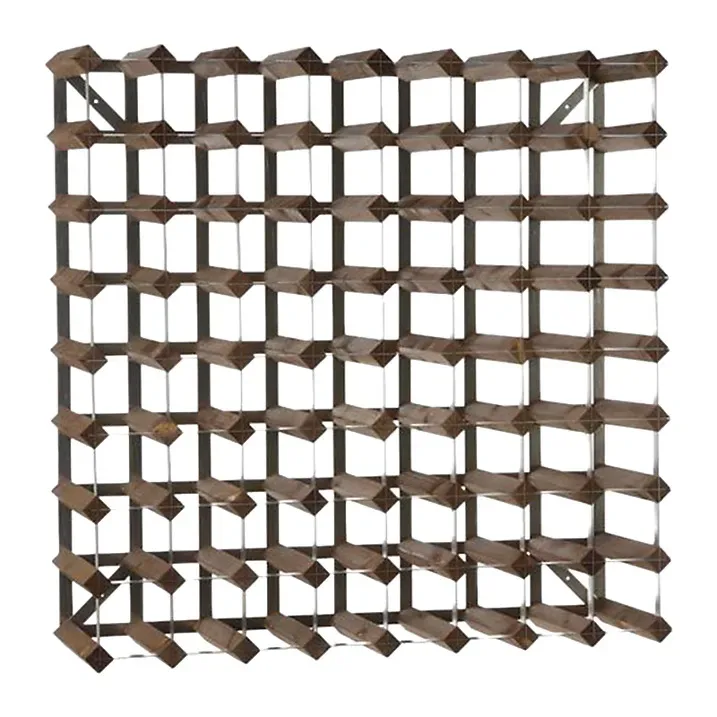 The Swedish Wine Rack Factory The Swedish Wine Rack Factory Weinständer für 72 Flaschen erweiterbar Dunkle Eiche