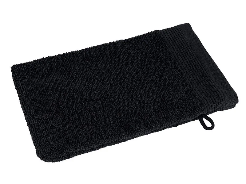 Waschlappen SIERRA 16x21cm schwarz
