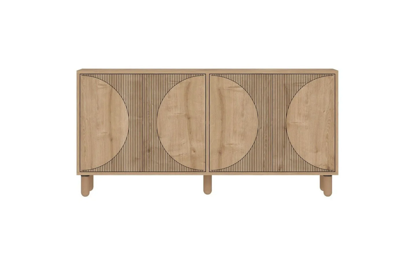 Zyric Konsollbord 150 cm - Ek