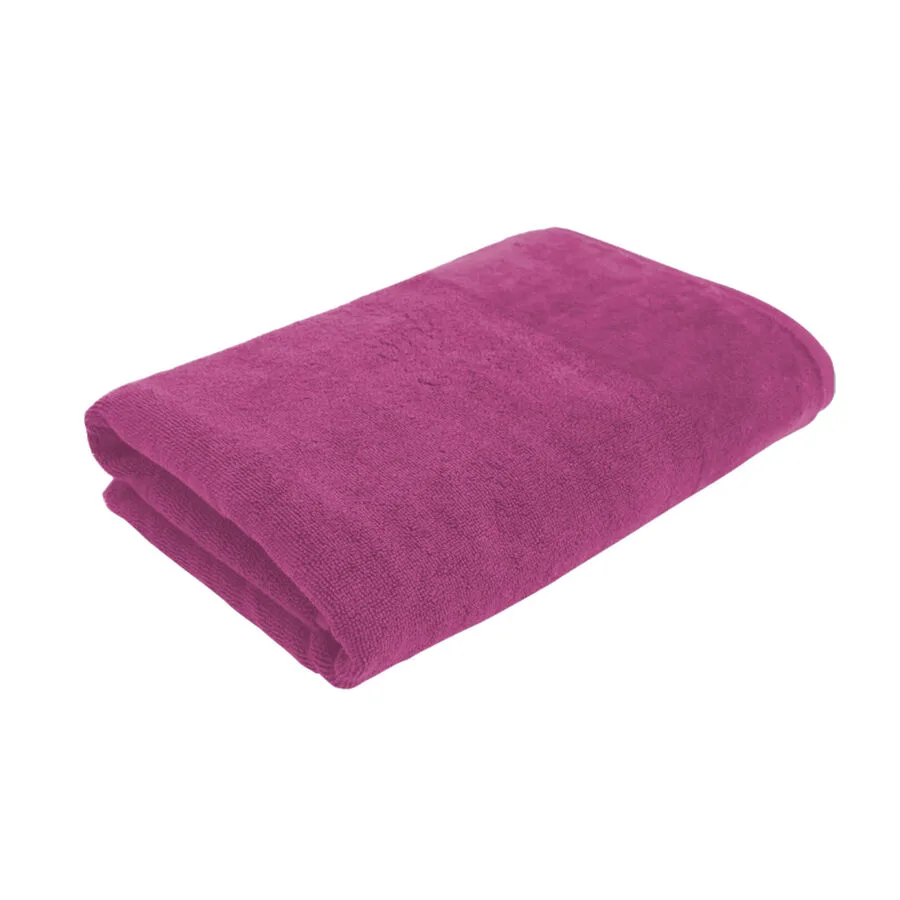 Living Home Handtuch Softfeel Beere Baumwolle