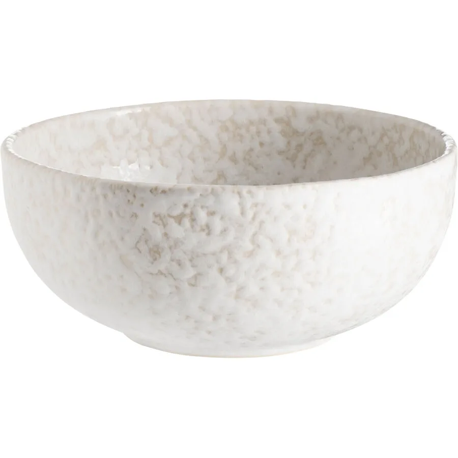 Gipfelstück Schüssel Alpenwiese offwhite Steinzeug D 15 cm 1 Stk