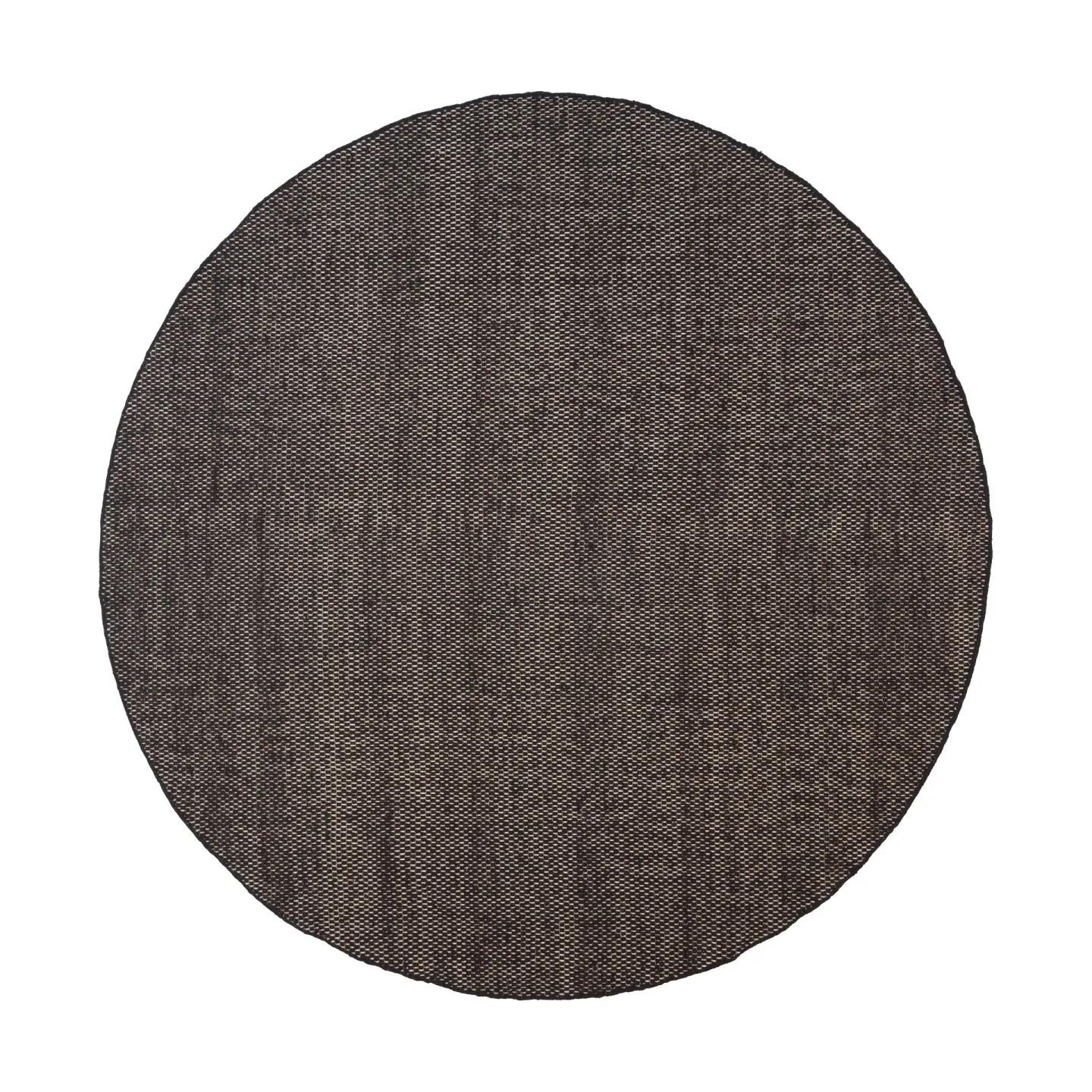 Linie Design Asko matta rund Black, Ø240 cm