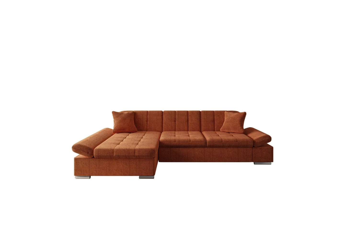 Vananda Soffa med Divan 3-sits - Orange