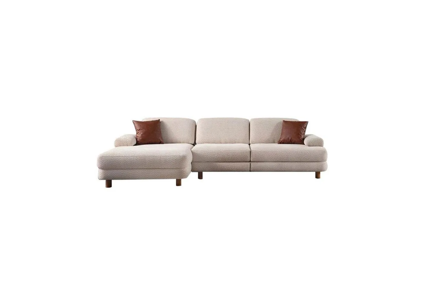 Mami Bäddsoffa med Divan 4-sits - Cream