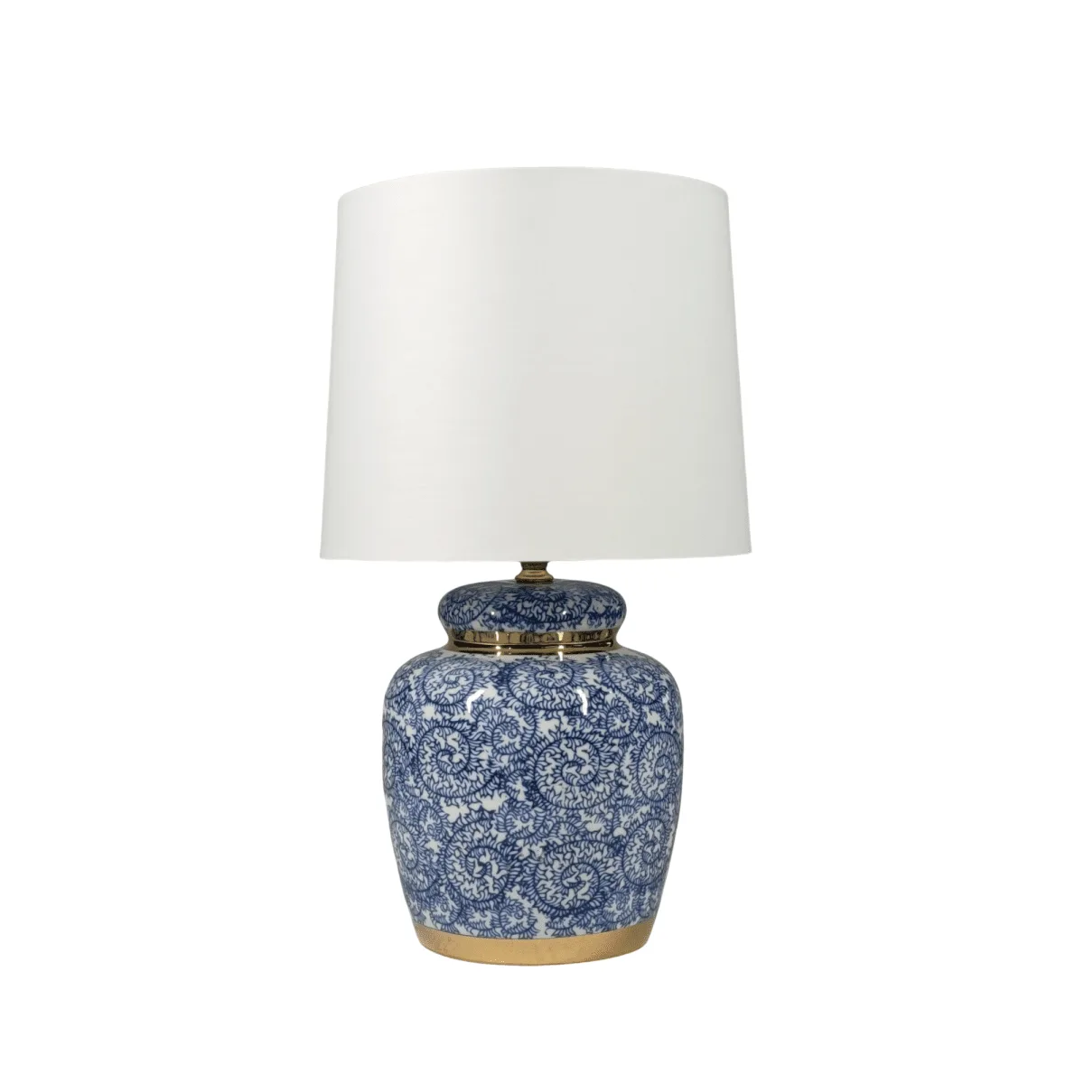 Lampan - Mönsterås 43cm - Bordslampa - Blå