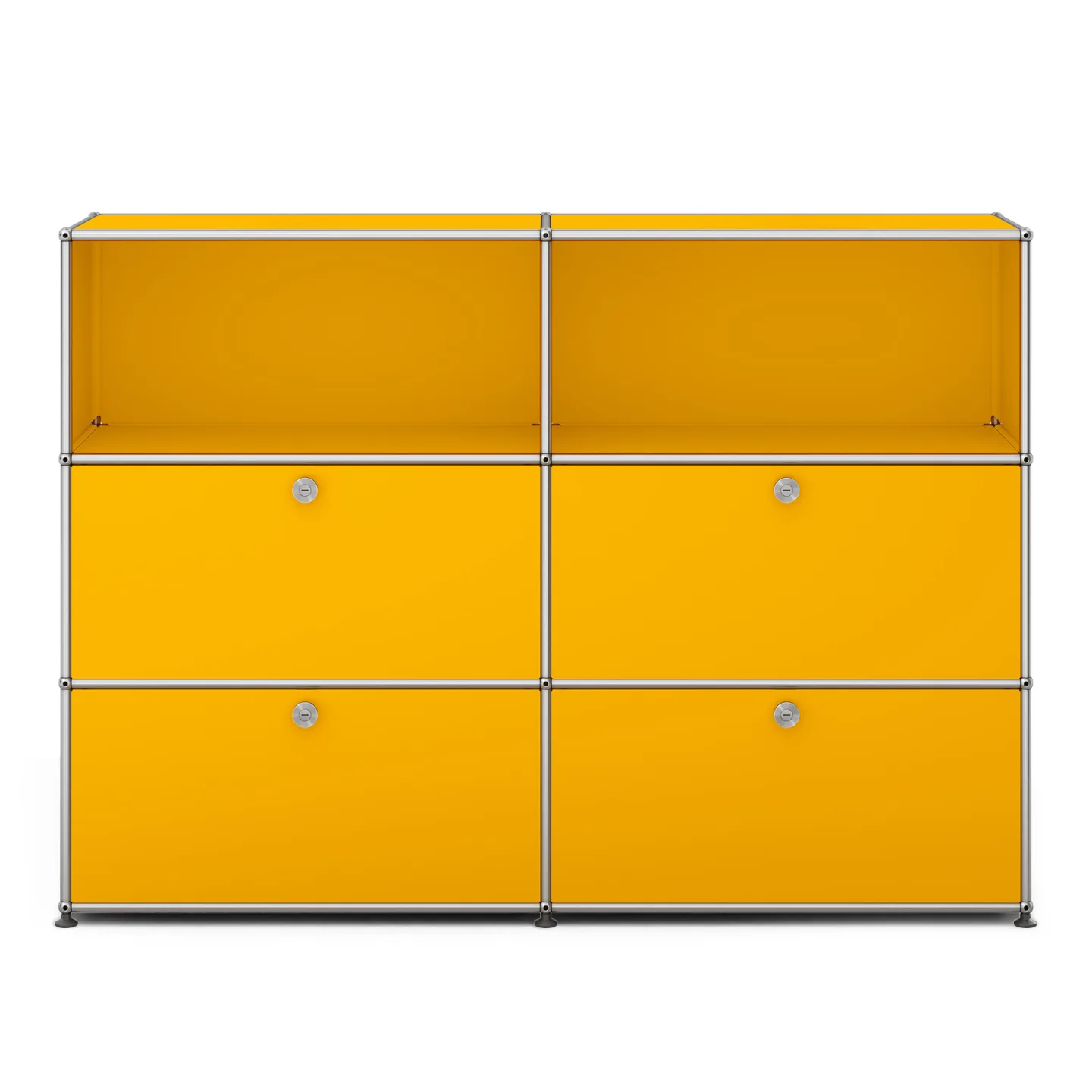 USM - USM Haller M64 25 Golden Yellow - Skänkar och sideboards - Fritz Haller & Paul Schärer - Gul - Metall