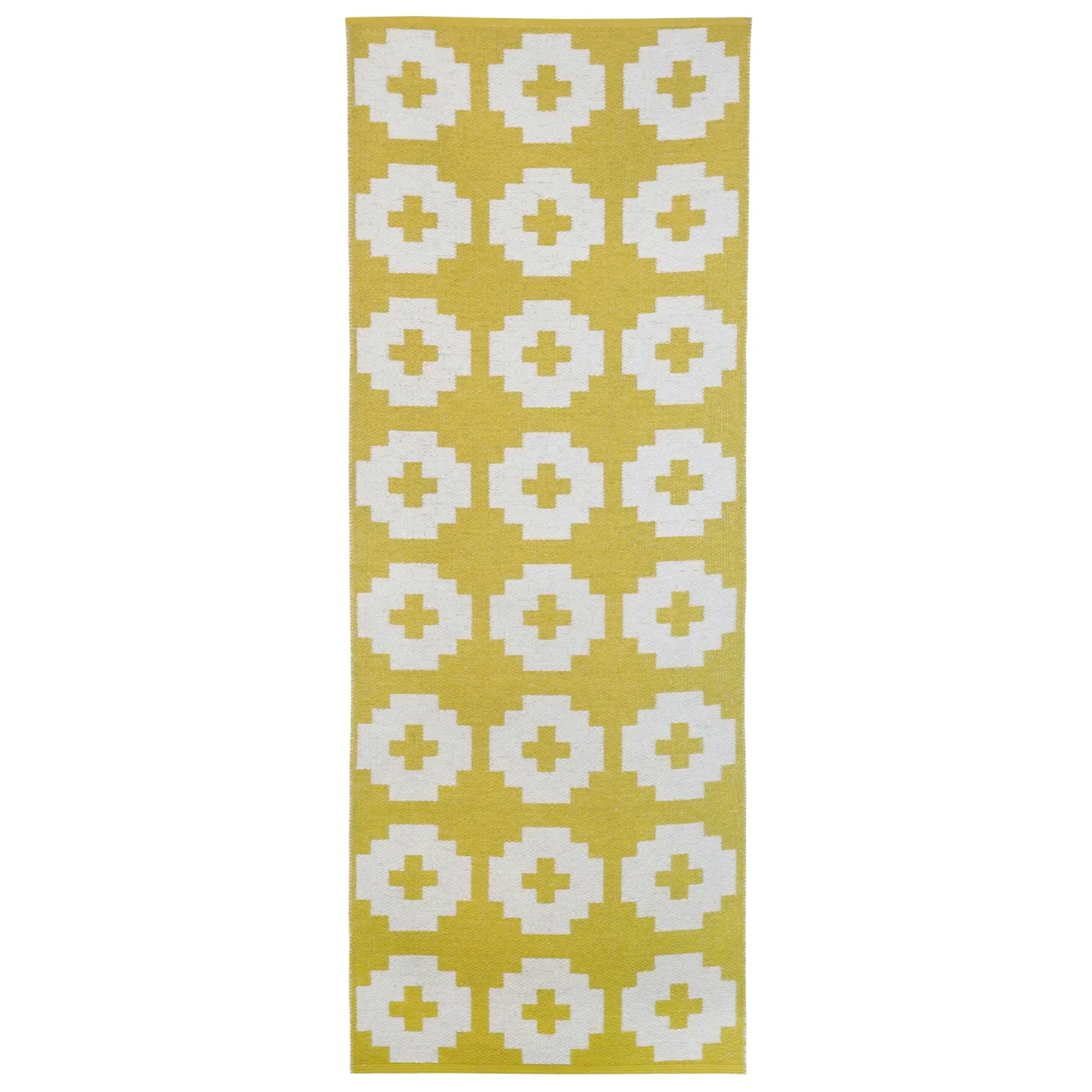 Brita Sweden Flower matta sun (gul) 70x150 cm