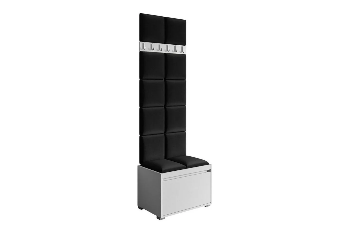 Kenmare Highboard White/Black -