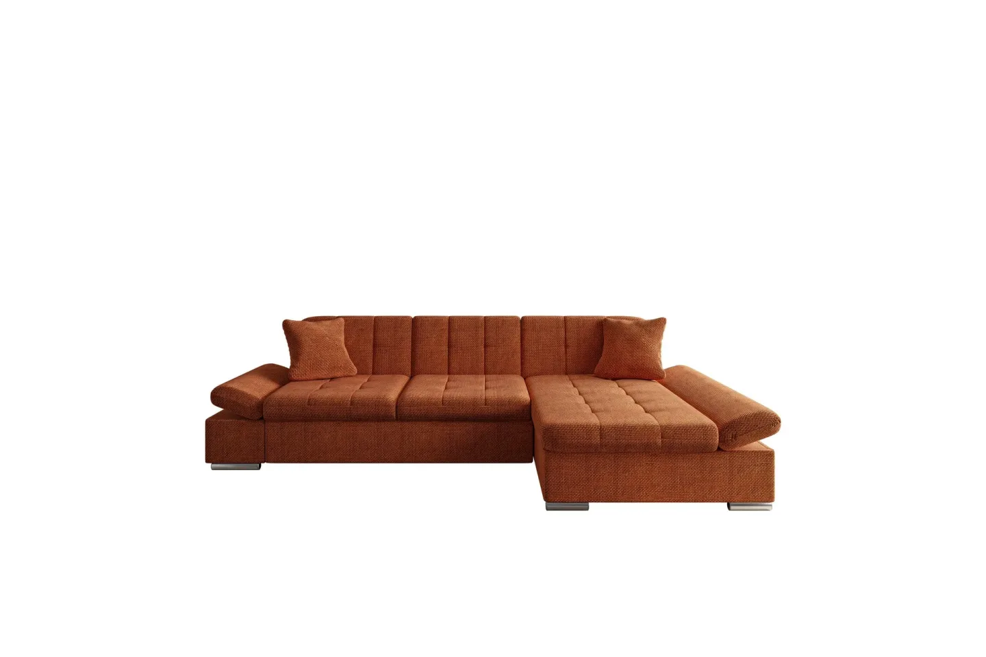 Djerra Soffa med Divan 3-sits - Orange