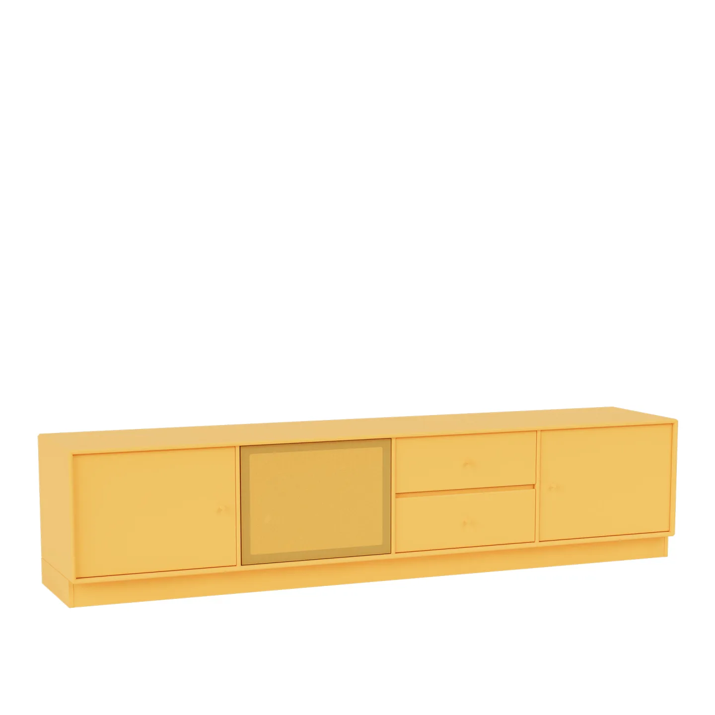 Montana - OCTAVE VIII TV Bench, 04-Suspensionrails, 168 Clay - TV-bänkar - Peter J. Lassen - Beige