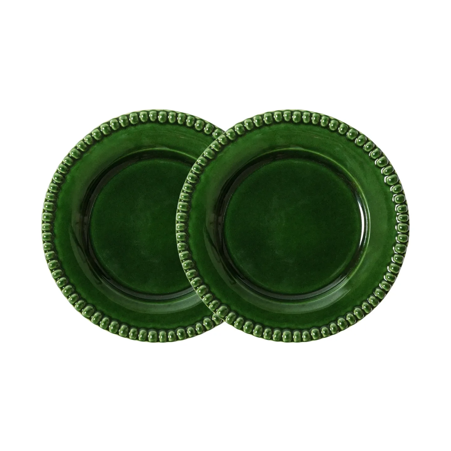 PotteryJo Daria Dessertteller Ø22cm 2er Pack Moss