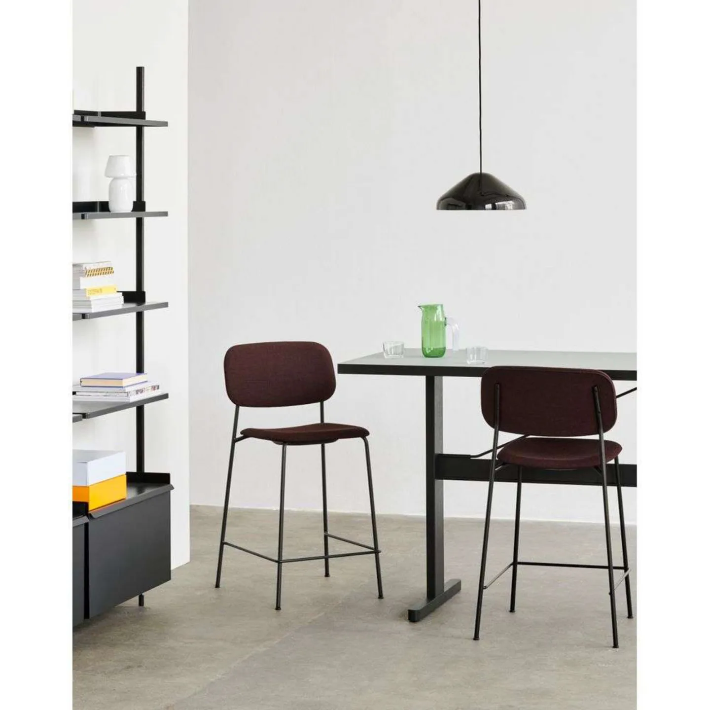 Pao Steel Pendel 230 Soft Black - HAY - Stue - Metal