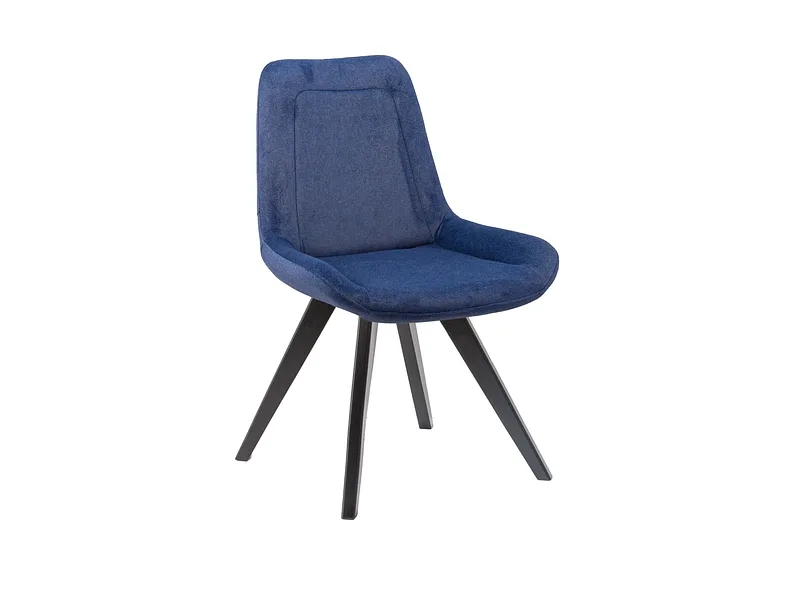 Stuhl AROSA Stoff blau drehsitz