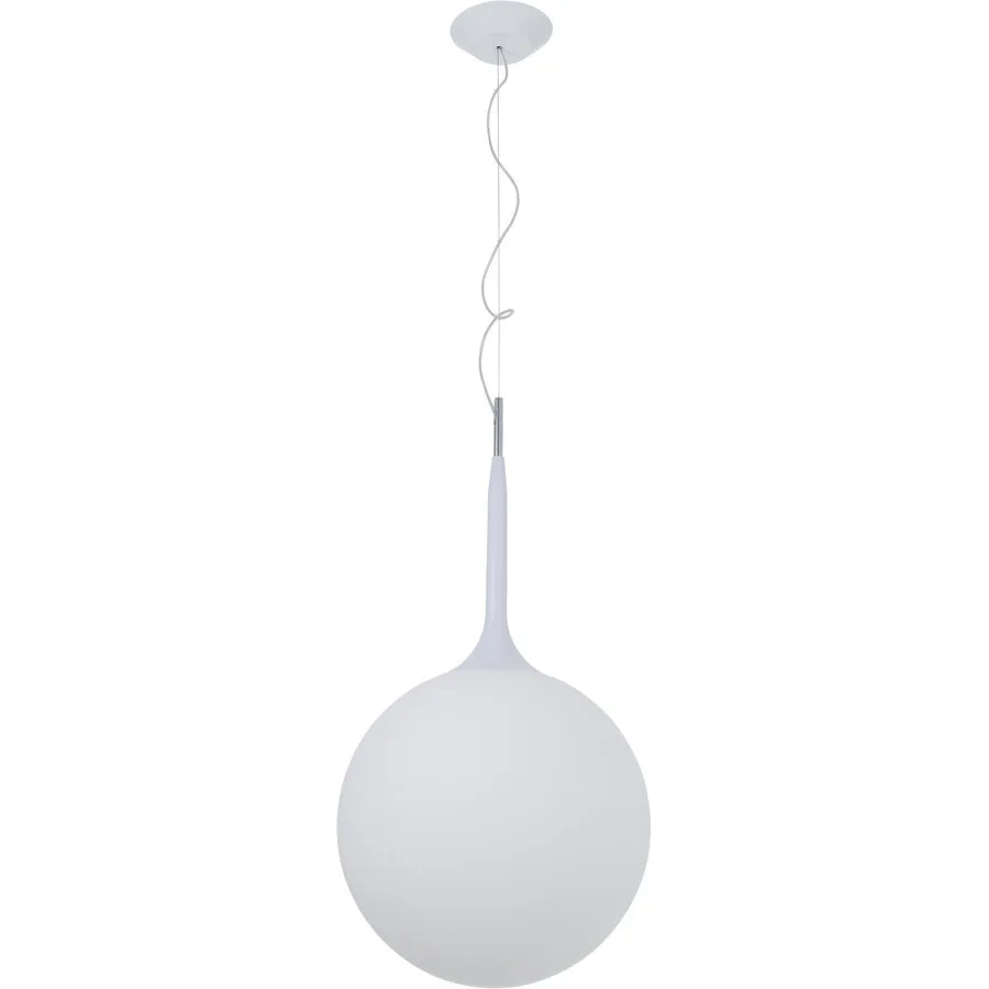 Designer-Pendellampe Artemide Castore E27 D 42 cm - Farbe: weiss - Material: Polycarbonat