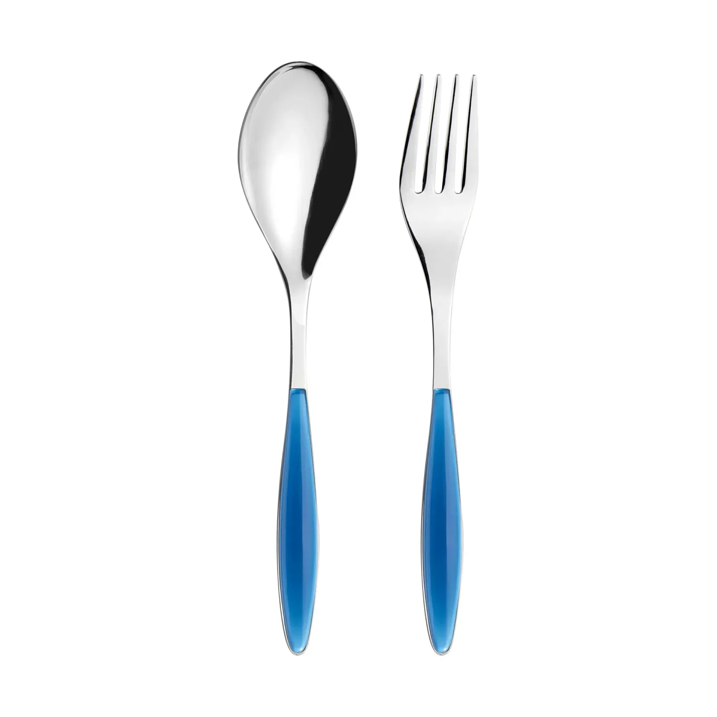 Guzzini Feeling Servierbesteck Mediterranean blue, 2-teilig